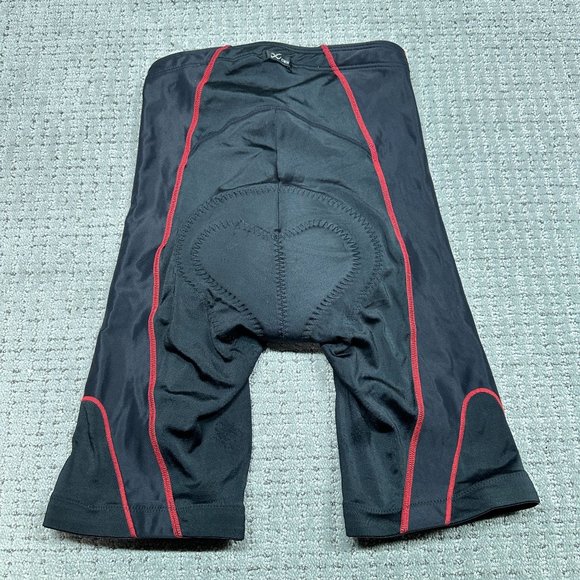 CW-X Shorts Womens Pull On Padded Muscle Support Compression Drawstring Black S - Picture 2 of 14